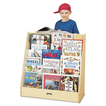 Jonti-Craft Toddler Pick-a-book Stand, 24w X 9d X 25h, Birch freeshipping - TVN Wholesale